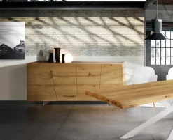 Online Mobile soggiorno modello Madia 4 ante battenti di a prezzo scontato Madie