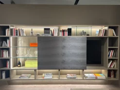 Presotto Mobile soggiorno modello Mobile sospeso pari e dispari di scontato -53%- Pareti Attrezzate