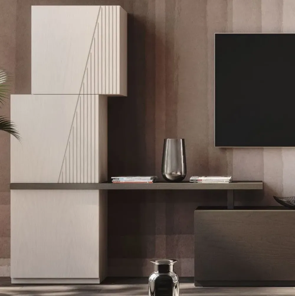 Mobile soggiorno modello Nova comp 14 di a PREZZI OUTLET^Mobilificio Bellutti Discount