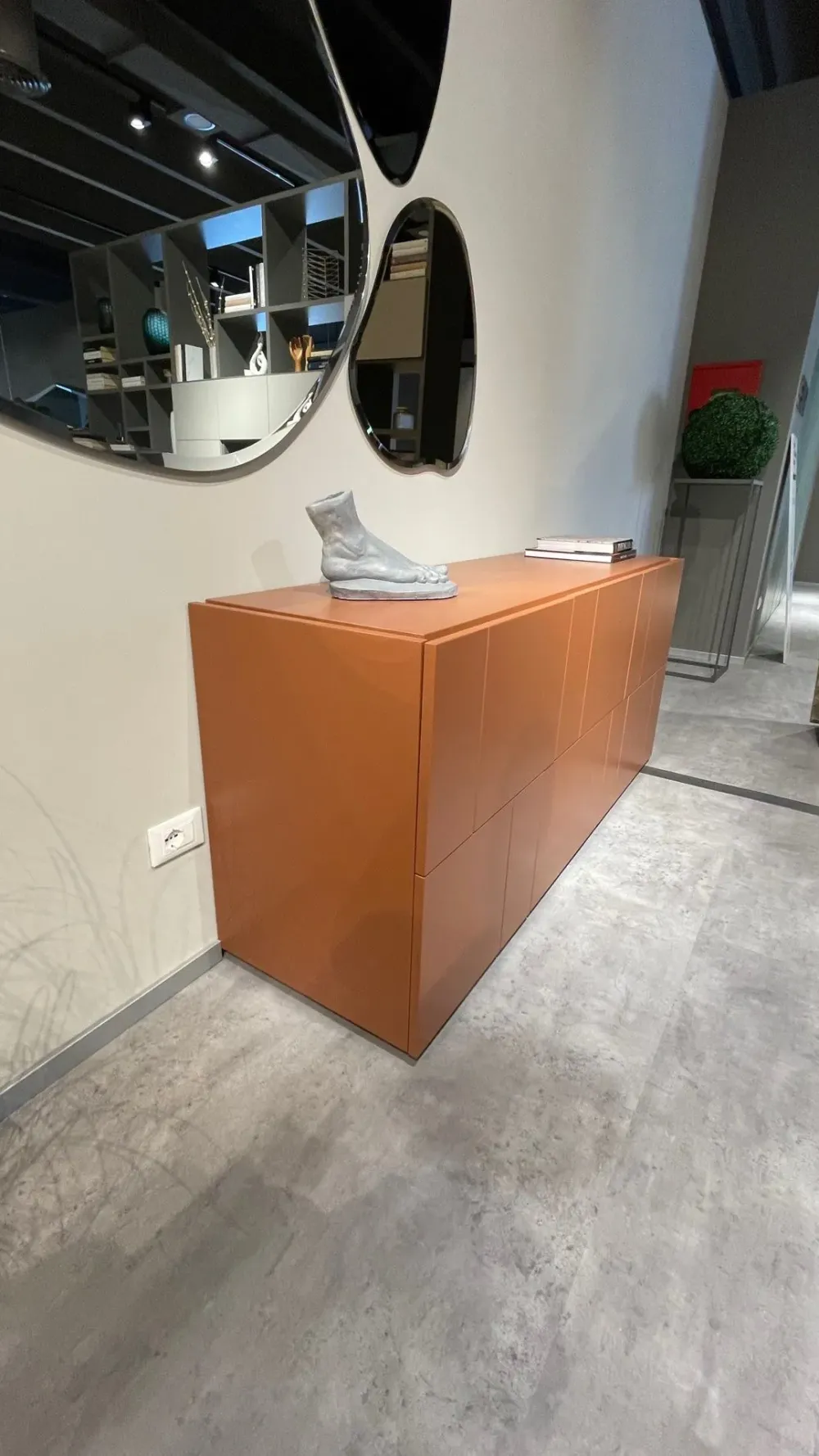 Mobile soggiorno modello Ortelia di a prezzo Outlet^Lema Outlet