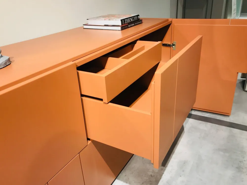 Mobile soggiorno modello Ortelia di a prezzo Outlet^Lema Outlet