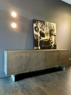 New Mobile soggiorno modello Xglass di in Offerta Outlet Madie