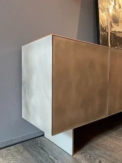 New Mobile soggiorno modello Xglass di in Offerta Outlet Madie