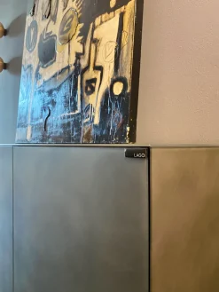 New Mobile soggiorno modello Xglass di in Offerta Outlet Madie