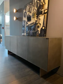 New Mobile soggiorno modello Xglass di in Offerta Outlet Madie