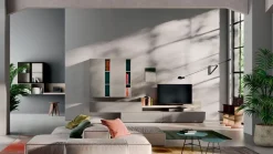 Hot Mobile soggiorno modello Day 11 soggiorno di a PREZZI OUTLET Pareti Attrezzate