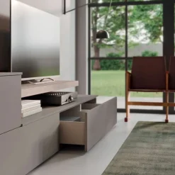 Hot Mobile soggiorno modello Day 11 soggiorno di a PREZZI OUTLET Pareti Attrezzate