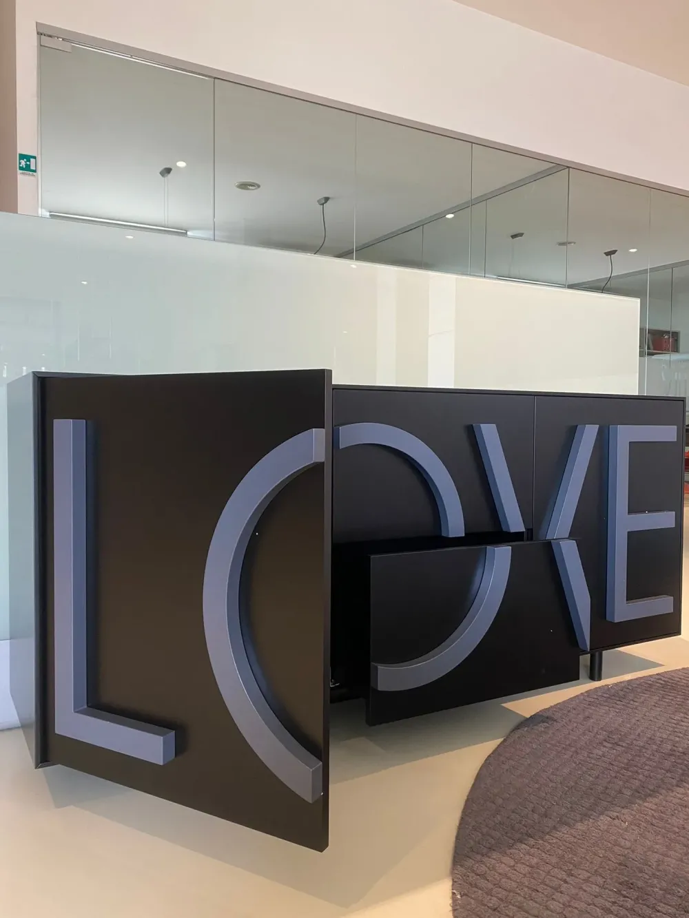 Mobile soggiorno modello Love di a prezzo scontato^Driade Clearance