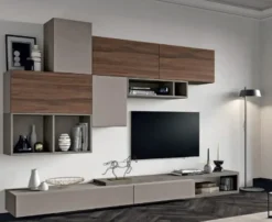 New Mobile soggiorno modello Velvet di scontato -50% Pareti Attrezzate