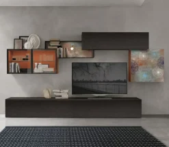 Sale Mobile soggiorno modello At140 di scontato -31% Pareti Attrezzate