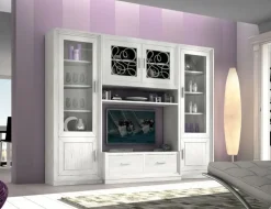 New Mobile soggiorno modello Parete attrezzata modello salisburgo di a PREZZI OUTLET Pareti Attrezzate