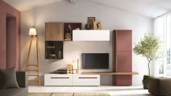 Online Mobile soggiorno modello Abaco 6 di scontato -40% Pareti Attrezzate