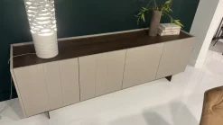 NovaMobili Mobile soggiorno modello Stripe di a PREZZI OUTLET- Madie