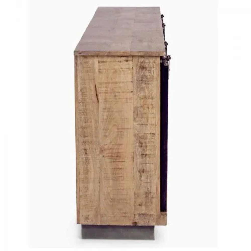 Outlet Etnico Mobile soggiorno modello Tudor di a prezzo Outlet- Madie