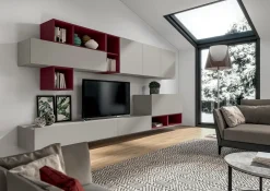 Clearance Mobile soggiorno modello Nairobi di scontato -33% Pareti Attrezzate