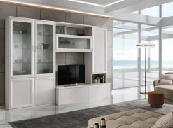 Discount Mobile soggiorno modello Mobile soggiorno modello jazz 133 di scontato -40% Pareti Attrezzate