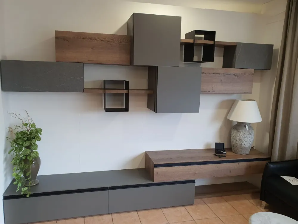 Mobile soggiorno modello Soggiorno mito 5.0 di group a PREZZI OUTLET^Imab Sale