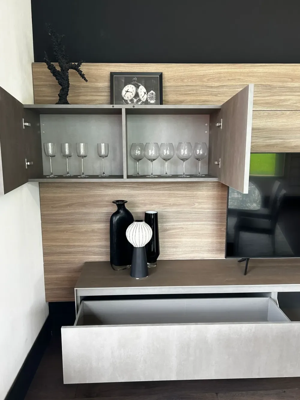 Clearance Mobile soggiorno modello Skill di scontato -58% Pareti Attrezzate