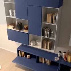 Giessegi Mobile soggiorno modello Living 572 di a PREZZI OUTLET- Pareti Attrezzate