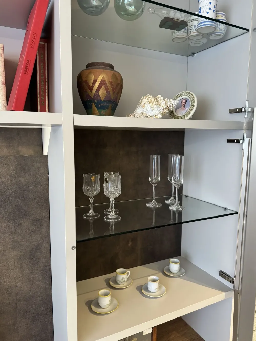 Clearance Mobile soggiorno modello Atlante di scontato -50% Pareti Attrezzate