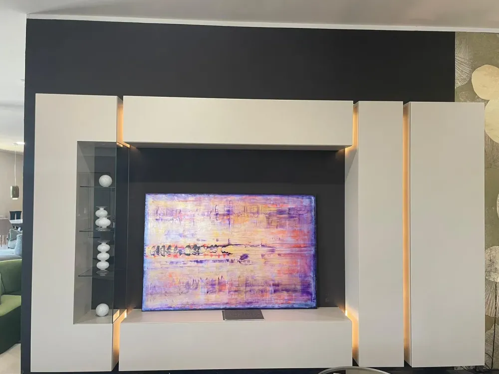 Mobile soggiorno modello Soggiorno con kit luce led 555 di scontato -25%^Voltan Online