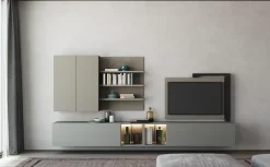 Hot Mobile soggiorno modello Full 360 di a PREZZI OUTLET Pareti Attrezzate