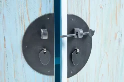 Outlet Etnico Mobile soggiorno modello credenza china in legno 3 cassetti 2 sportelli white decape' di a PREZZI OUTLET- Madie