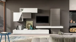 Clearance Mobile soggiorno modello Ptg304 di a PREZZI OUTLET Pareti Attrezzate