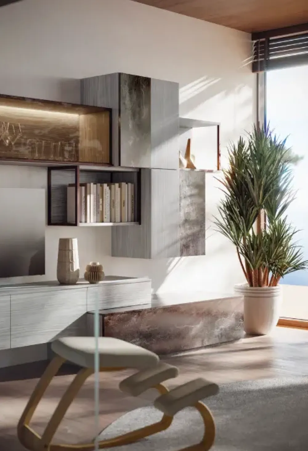 Mobile soggiorno modello Day by day di a PREZZI OUTLET^Giessegi Best