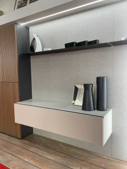 Alf Da Fre Mobile soggiorno modello Parete attrezzata  di a PREZZI OUTLET- Pareti Attrezzate