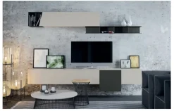 Tomasella Mobile soggiorno modello Atlante skt16 di a PREZZI OUTLET- Pareti Attrezzate