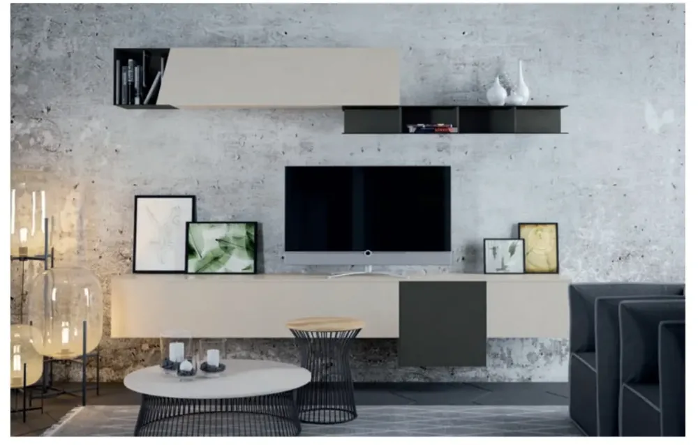 Tomasella Mobile soggiorno modello Atlante skt16 di a PREZZI OUTLET- Pareti Attrezzate