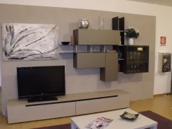 Tomasella Mobile soggiorno modello Atlante di a PREZZI OUTLET affrettati- Pareti Attrezzate