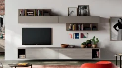 Orme Mobile soggiorno modello Day 17 di a PREZZI OUTLET- Pareti Attrezzate