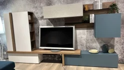 La casa moderna Mobile soggiorno modello Mito di scontato -51%- Pareti Attrezzate