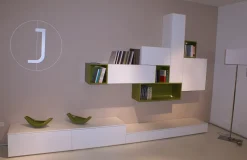 Jesse Mobile soggiorno modello Open di scontato -50%- Pareti Attrezzate