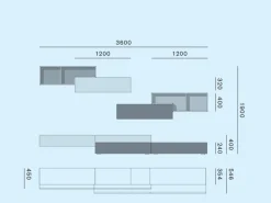 Mobile soggiorno modello L5c20 di a PREZZI OUTLET^Sangiacomo Hot
