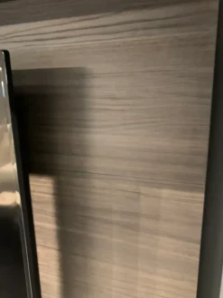 NovaMobili Mobile soggiorno modello Soggiorno vetrina brunito di a PREZZI OUTLET- Pareti Attrezzate