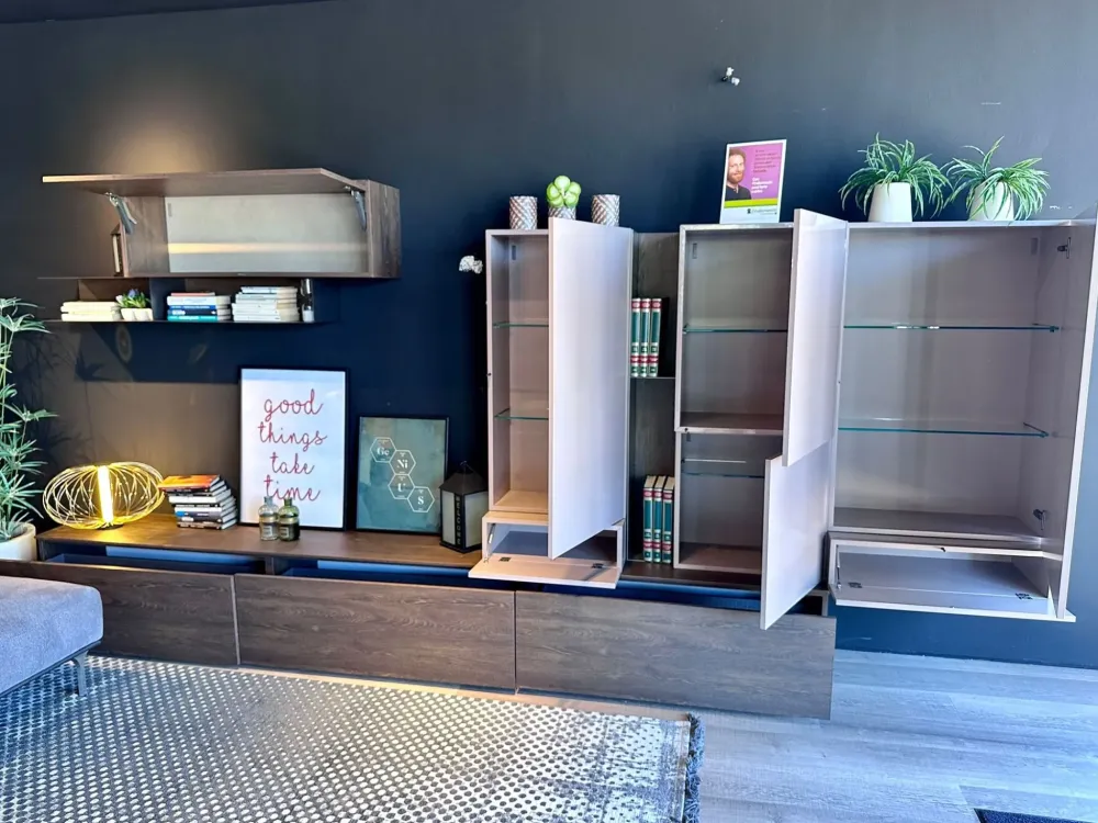 Discount Mobile soggiorno modello Kosmos di scontato -61% Pareti Attrezzate