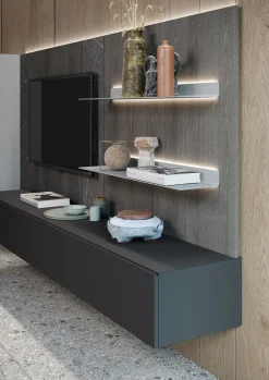 Astor Mobili Mobile soggiorno modello Sky  di scontato -35%- Pareti Attrezzate