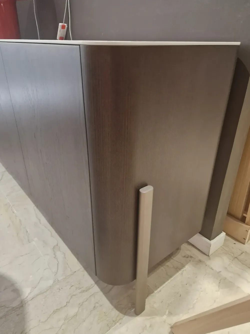 Nature Design Mobile soggiorno modello Shell di a PREZZI OUTLET- Madie