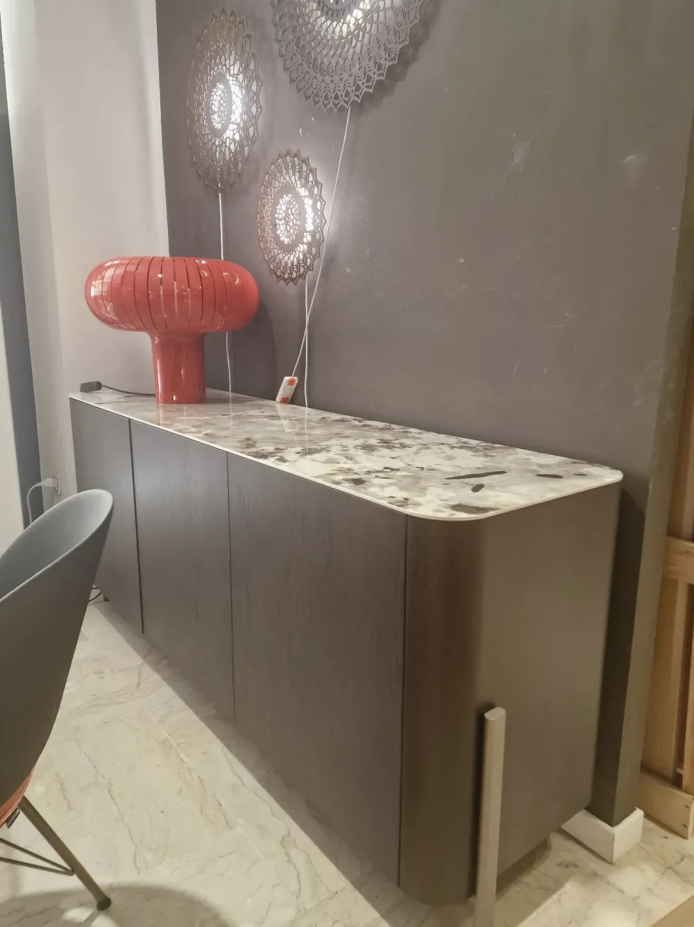 Nature Design Mobile soggiorno modello Shell di a PREZZI OUTLET- Madie