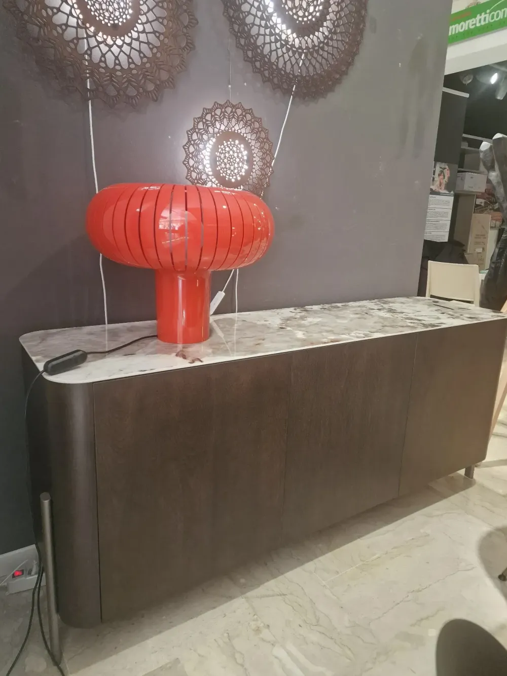 Nature Design Mobile soggiorno modello Shell di a PREZZI OUTLET- Madie