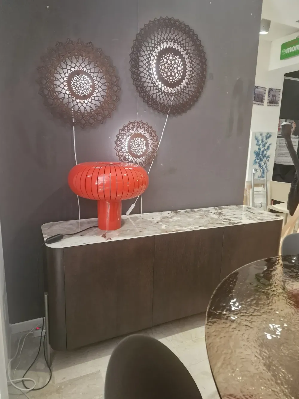 Nature Design Mobile soggiorno modello Shell di a PREZZI OUTLET- Madie