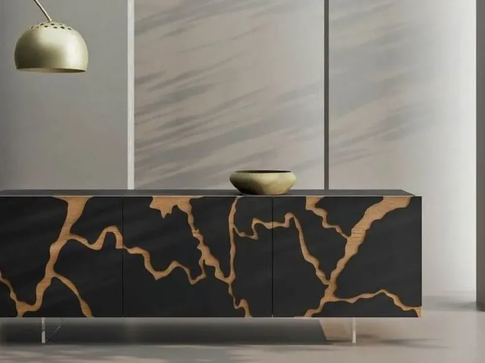 New Mobile soggiorno modello Elettra di Mirandola a PREZZI OUTLET Madie