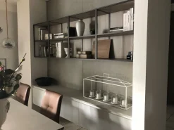 Stosa Mobile soggiorno modello Metropolis di a PREZZI OUTLET- Pareti Attrezzate