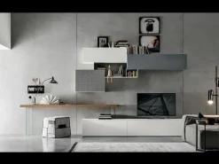 Discount Mobile soggiorno modello Composizione a054 di a PREZZI OUTLET Pareti Attrezzate