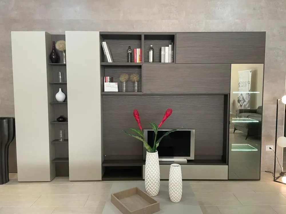 Mobile soggiorno modello Parete attrezzata homy di scontato -41%^Santalucia Online