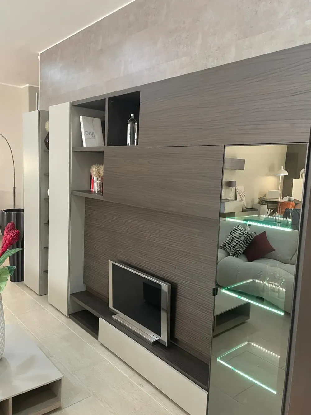 Mobile soggiorno modello Parete attrezzata homy di scontato -41%^Santalucia Online