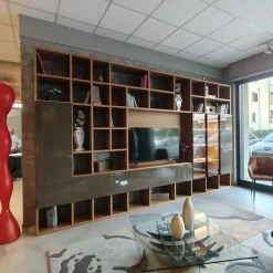 Clearance Mobile soggiorno modello Selecta di scontato -50% Pareti Attrezzate